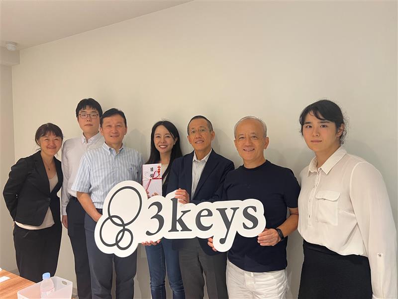 3keys・かんぽ生命・コモンズ投信での集合写真